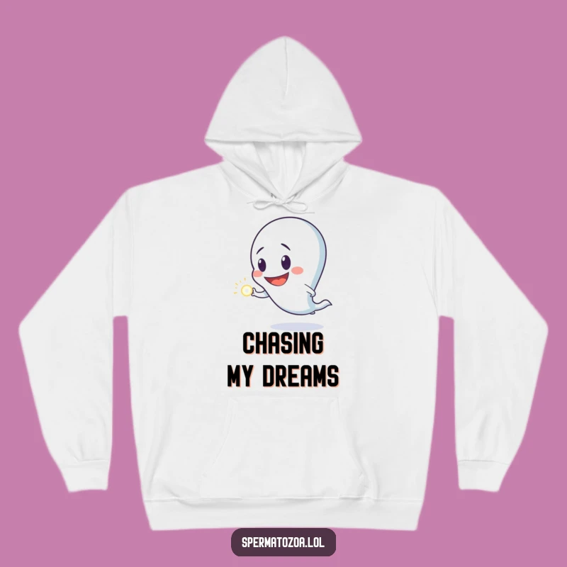 Cozy Funny Sperm Hoodie: Goofy Sperm Art, The Ultimate Funny Gift for Laughter!