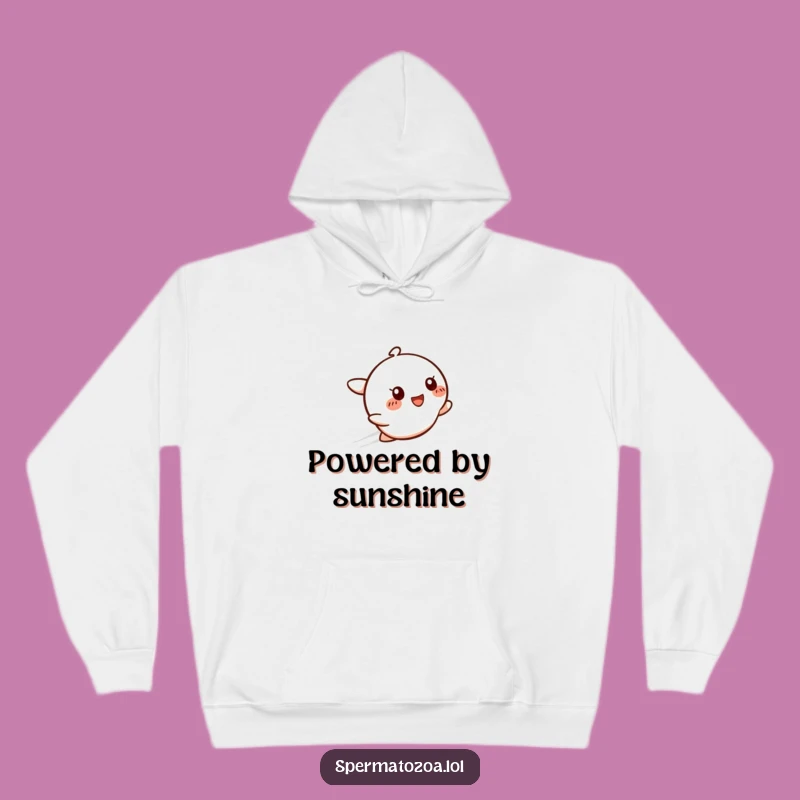 Funny Speedy Smile Hoodie: Cozy Glowing Comfort, Ultimate Funny Gift for Quick Thinkers