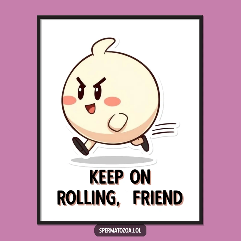 Free Printable Speedy Wall Art: Zippy Character Cheerful Downloadable Art