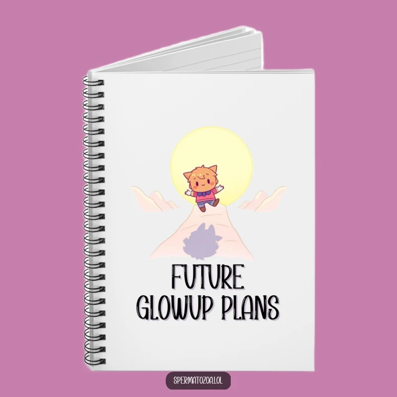 Funny Bouncing Character Notebook: Jot Down Dreams with Playful Flair