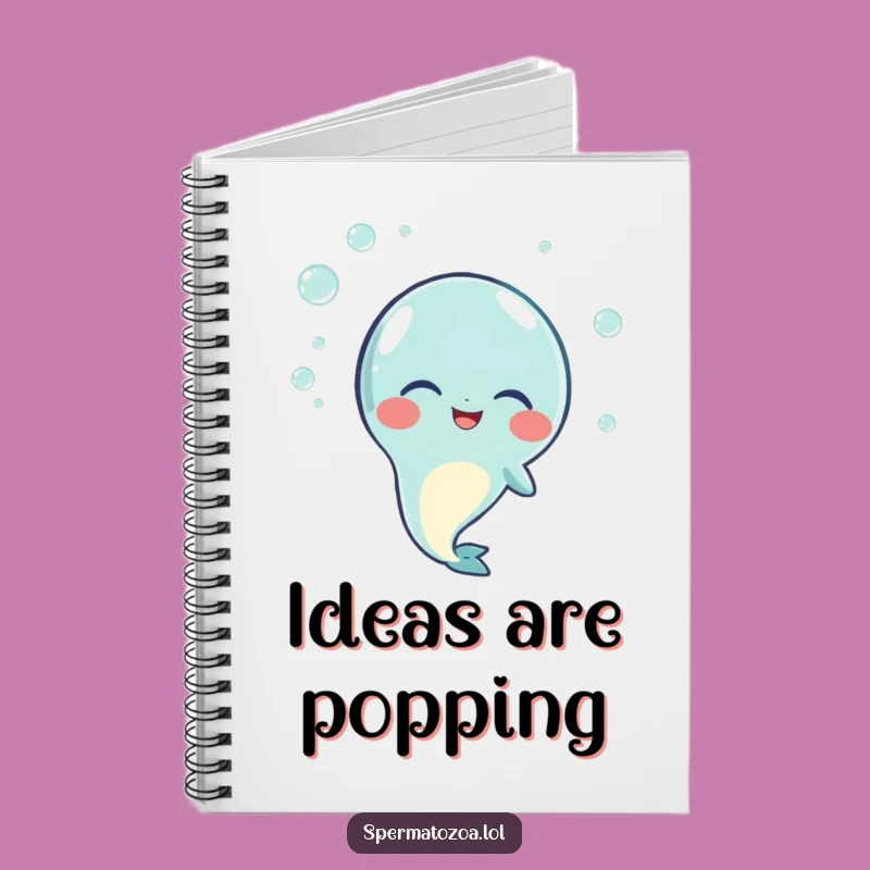 Funny Giggling Sperm Notebook: Jot Down Joy, A Whimsical Funny Gift!