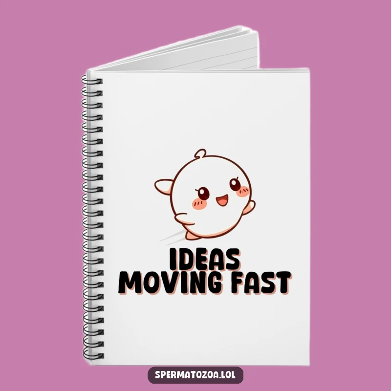 Funny Speedy Smile Notebook: Quick Thoughts Journal, Perfect Funny Gift for Planners