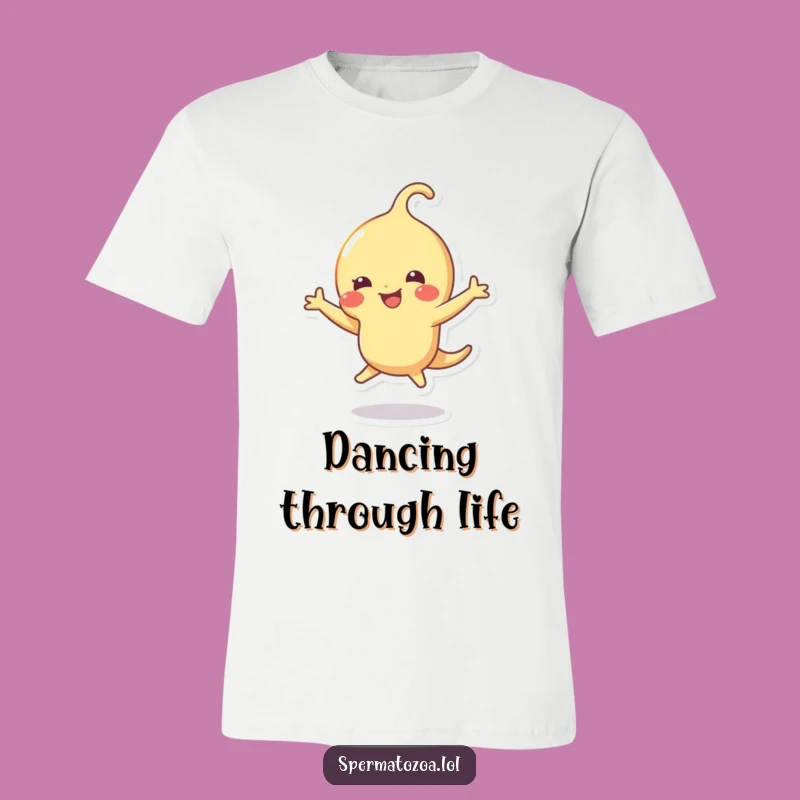 Funny Sperm Dance T-Shirt: Show Off Your Moves with This Hilarious Tee!